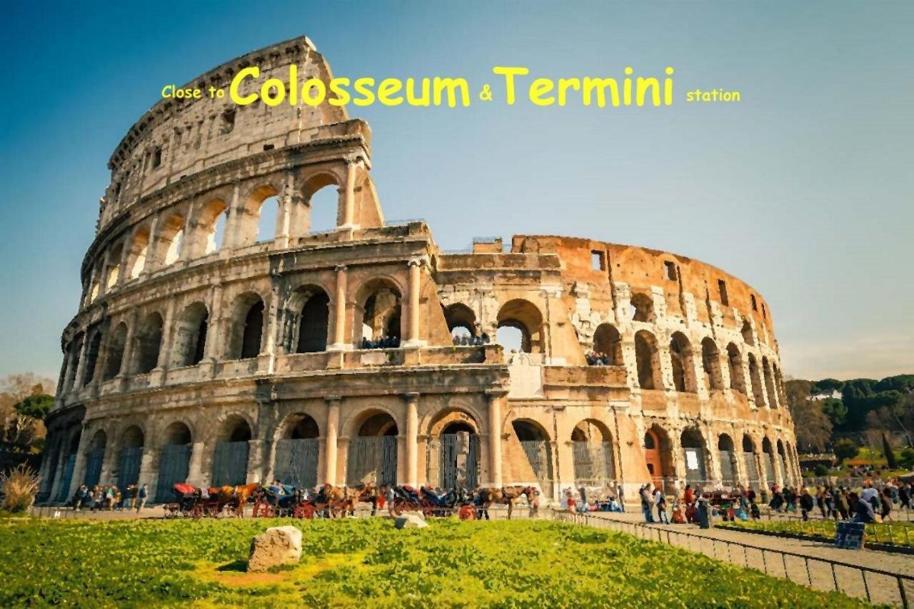 רומא Termini Colosseum Apartment מראה חיצוני תמונה